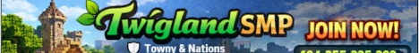 Twigland SMP banner
