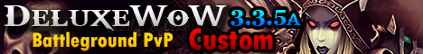 DeluxeWoW 3.3.5a Custom Level 80 banner