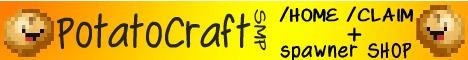 PotatoCraft SMP banner