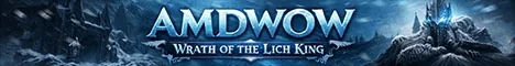 AmdWoW Wotlk 3.3.5 banner