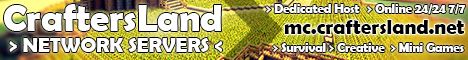 CraftersLand Network Servers EU banner