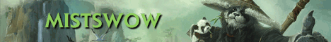 MistsWoW - MoP 5.4.8 Instant 90 PvPvE banner