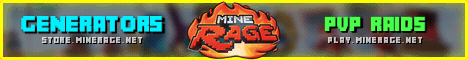 MineRage banner
