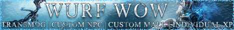 Wurf Games - WoW 3.3.5a banner