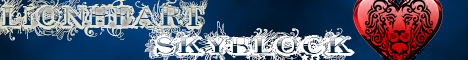 Lionheart Skyblock banner