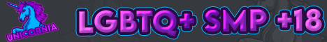 Unicornia PvE SMP banner