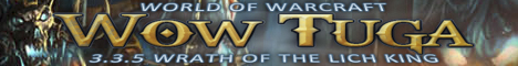 WoW Tuga 3.3.5 banner