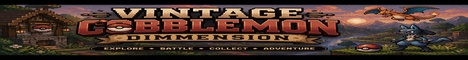 Vintage Cobblemon banner
