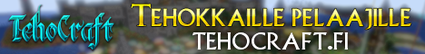 TehoCraft banner