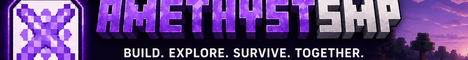 Amethyst SMP banner