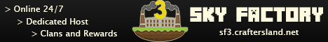 SkyFactory3 by CraftersLand banner