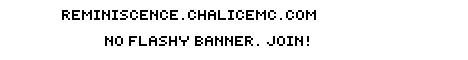 Reminiscence banner