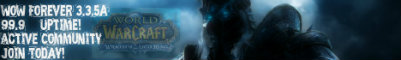 WoW Forever 3.3.5a banner