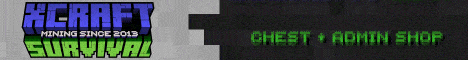 XCraft Survival banner