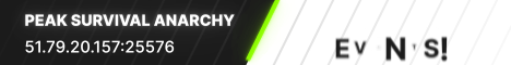 Peak Survival Anarchy banner