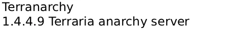 Terranarchy banner