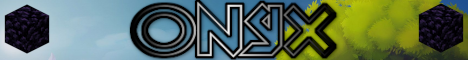 Onyx banner