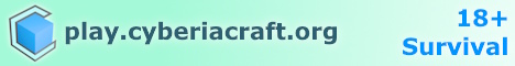 CyberiaCraft banner