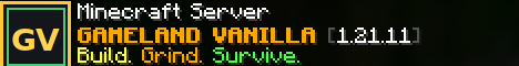 Gameland Vanilla banner