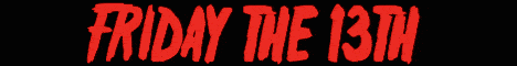 Friday The 13th banner