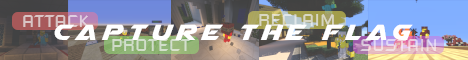 Minecraft Capture the Flag banner