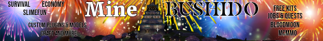 MineBushido banner
