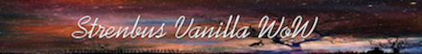 Strenbus Vanilla WoW Progression Server banner