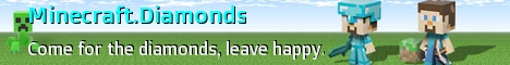 Minecraft.Diamonds banner