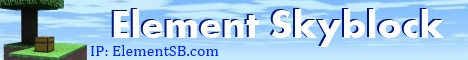 Element Skyblock banner