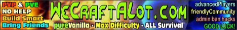 wecraftalot.com banner