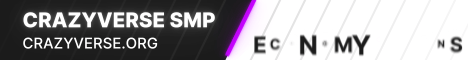 CrazyVerse SMP banner