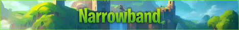 Narrowband banner