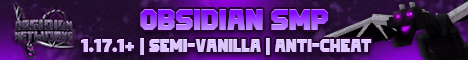 ObsidanSMP banner