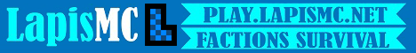 Lapis MC banner