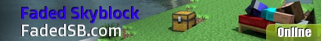 Faded Skyblock banner