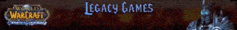 Legacy-Games WoW 3.3.5a banner
