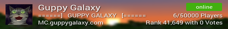 Guppy Galaxy banner