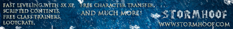 Stormhoof.com Private WoW Server 3.3.5a banner