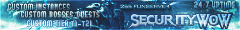 SecurityWoW - 3.3.5 Funserver banner