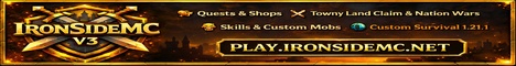 IronSideMC banner