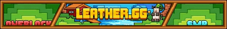 Leather banner