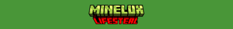 Minelux Lifesteal banner