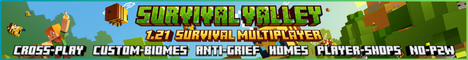 SurvivalValley SMP banner