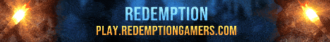 Redemption banner