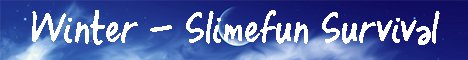 Winter.tf Slimefun SMP banner