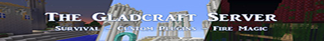 Gladcraft banner