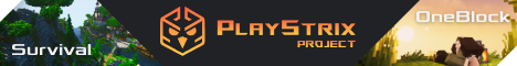 PlayStrix OneBlock banner