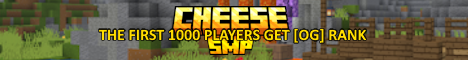 Cheese SMP banner