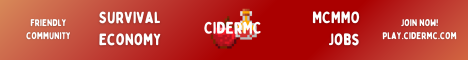 CiderMC banner