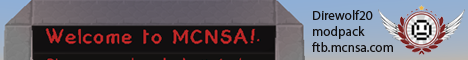 MCNSA Direwolf20 banner